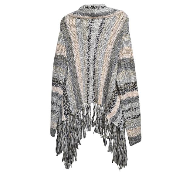 Brand New Bethany Mota Special Edition Bohemian Sweater Fringe Cardigan Size XL - Picture 2 of 9